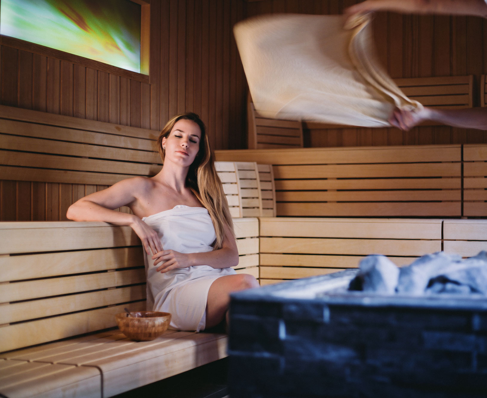Thematic sauna